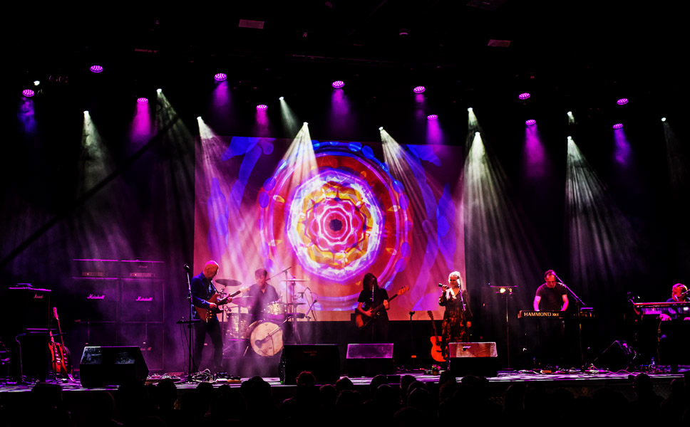 ACHE Rock Band 2022, Amager Bio May 21: Psychedelic lights by Frank Híndsberg